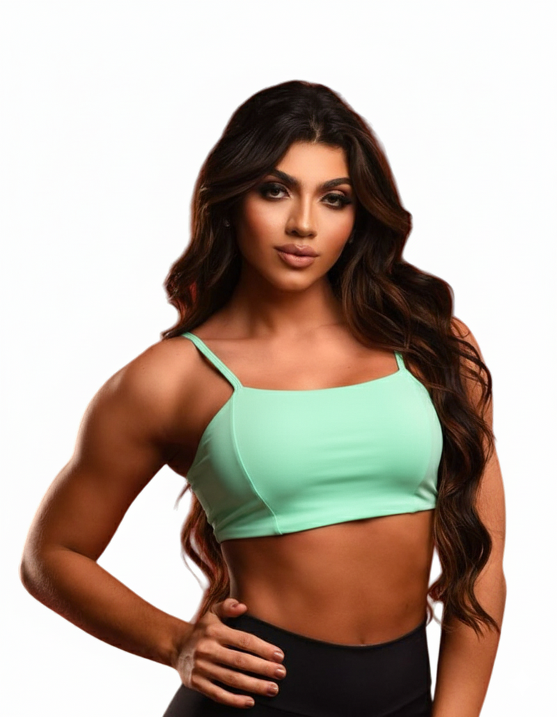 Top Mica com bojo removível - Corpo Celeste